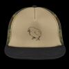 Flat Bill Snapback Trucker Cap Thumbnail