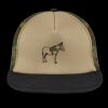 Flat Bill Snapback Trucker Cap Thumbnail