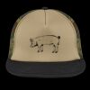 Flat Bill Snapback Trucker Cap Thumbnail