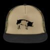 Flat Bill Snapback Trucker Cap Thumbnail