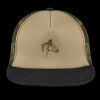Flat Bill Snapback Trucker Cap Thumbnail