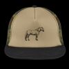Flat Bill Snapback Trucker Cap Thumbnail
