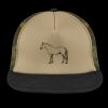 Flat Bill Snapback Trucker Cap Thumbnail