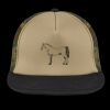 Flat Bill Snapback Trucker Cap Thumbnail
