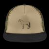 Flat Bill Snapback Trucker Cap Thumbnail