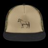 Flat Bill Snapback Trucker Cap Thumbnail
