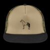 Flat Bill Snapback Trucker Cap Thumbnail