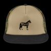 Flat Bill Snapback Trucker Cap Thumbnail