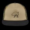 Flat Bill Snapback Trucker Cap Thumbnail