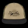 Flat Bill Snapback Trucker Cap Thumbnail