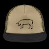 Flat Bill Snapback Trucker Cap Thumbnail