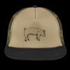 Flat Bill Snapback Trucker Cap Thumbnail