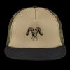 Flat Bill Snapback Trucker Cap Thumbnail