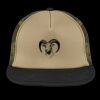 Flat Bill Snapback Trucker Cap Thumbnail