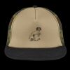 Flat Bill Snapback Trucker Cap Thumbnail