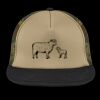 Flat Bill Snapback Trucker Cap Thumbnail