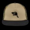 Flat Bill Snapback Trucker Cap Thumbnail