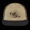 Flat Bill Snapback Trucker Cap Thumbnail