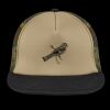 Flat Bill Snapback Trucker Cap Thumbnail