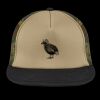 Flat Bill Snapback Trucker Cap Thumbnail