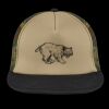 Flat Bill Snapback Trucker Cap Thumbnail