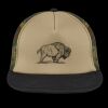 Flat Bill Snapback Trucker Cap Thumbnail