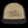 Flat Bill Snapback Trucker Cap Thumbnail