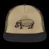 Flat Bill Snapback Trucker Cap Thumbnail
