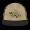 Flat Bill Snapback Trucker Cap Thumbnail