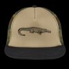 Flat Bill Snapback Trucker Cap Thumbnail