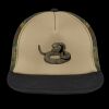 Flat Bill Snapback Trucker Cap Thumbnail
