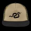 Flat Bill Snapback Trucker Cap Thumbnail