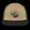 Flat Bill Snapback Trucker Cap Thumbnail
