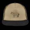 Flat Bill Snapback Trucker Cap Thumbnail