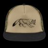 Flat Bill Snapback Trucker Cap Thumbnail