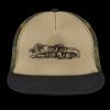 Flat Bill Snapback Trucker Cap Thumbnail