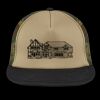 Flat Bill Snapback Trucker Cap Thumbnail