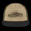Flat Bill Snapback Trucker Cap Thumbnail