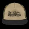 Flat Bill Snapback Trucker Cap Thumbnail