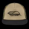 Flat Bill Snapback Trucker Cap Thumbnail