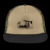 Flat Bill Snapback Trucker Cap Thumbnail