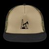 Flat Bill Snapback Trucker Cap Thumbnail