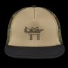 Flat Bill Snapback Trucker Cap Thumbnail