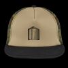 Flat Bill Snapback Trucker Cap Thumbnail