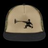 Flat Bill Snapback Trucker Cap Thumbnail