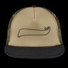 Flat Bill Snapback Trucker Cap Thumbnail