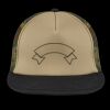 Flat Bill Snapback Trucker Cap Thumbnail