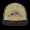 Flat Bill Snapback Trucker Cap Thumbnail