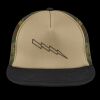 Flat Bill Snapback Trucker Cap Thumbnail