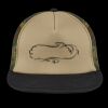 Flat Bill Snapback Trucker Cap Thumbnail